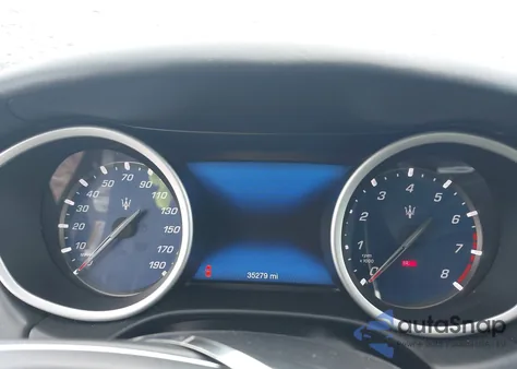 2018 Maserati Ghibli S Granlusso z USA, uszkodzony, nr VIN ZAM57YSL5J1299953